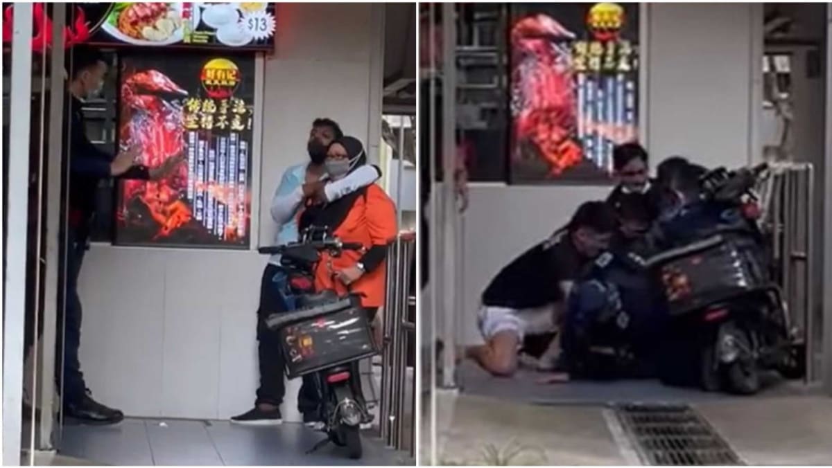 Knife-wielding man arrested after holding lady hostage at Yishun Ring Highway