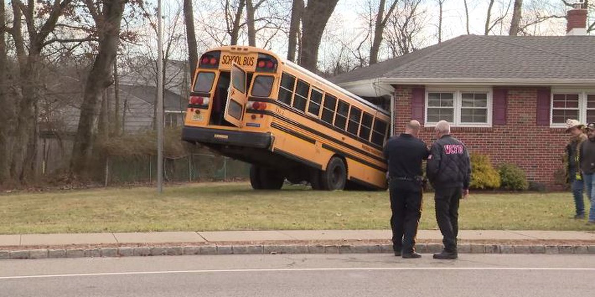 College bus driver charged with DWI after crashing into residence