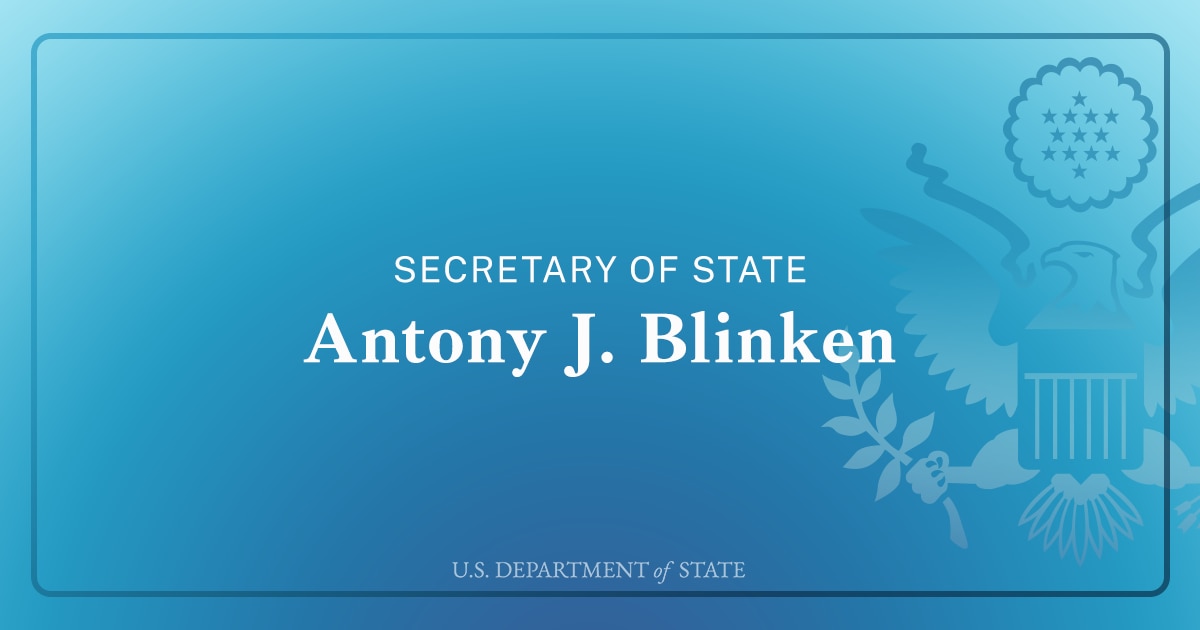 Secretary Antony J. Blinken’s Dialog with Institute of Politics Founding Director David Axelrod