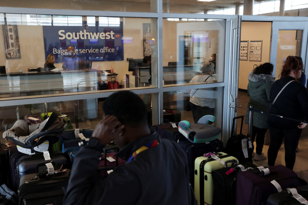 How Southwest’s operational meltdown upended passengers’ journey plans