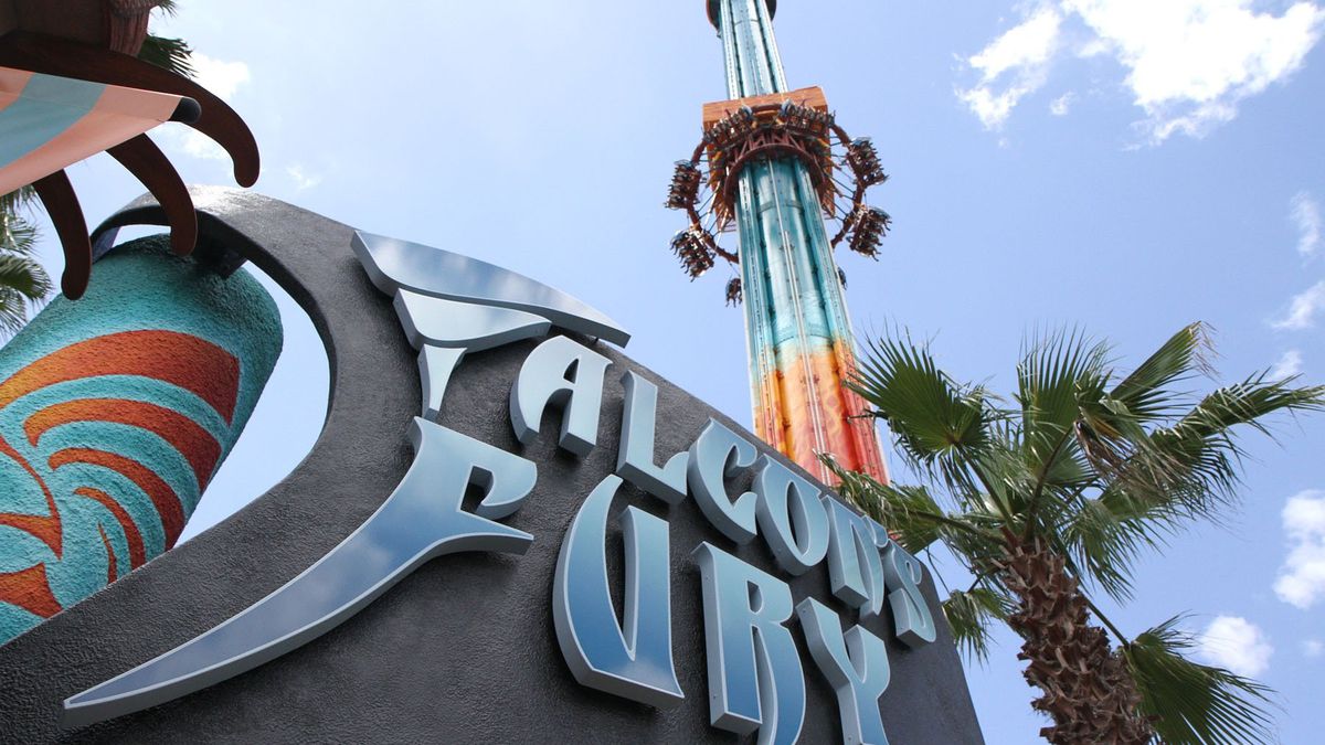 Busch Gardens says drop trip Falcon’s Fury will reopen this spring