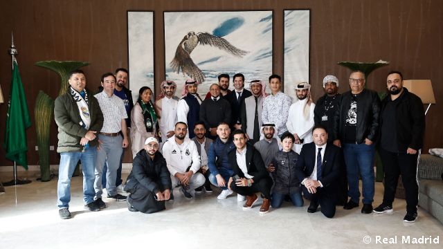 Madrid supporters golf equipment meet in Riyadh