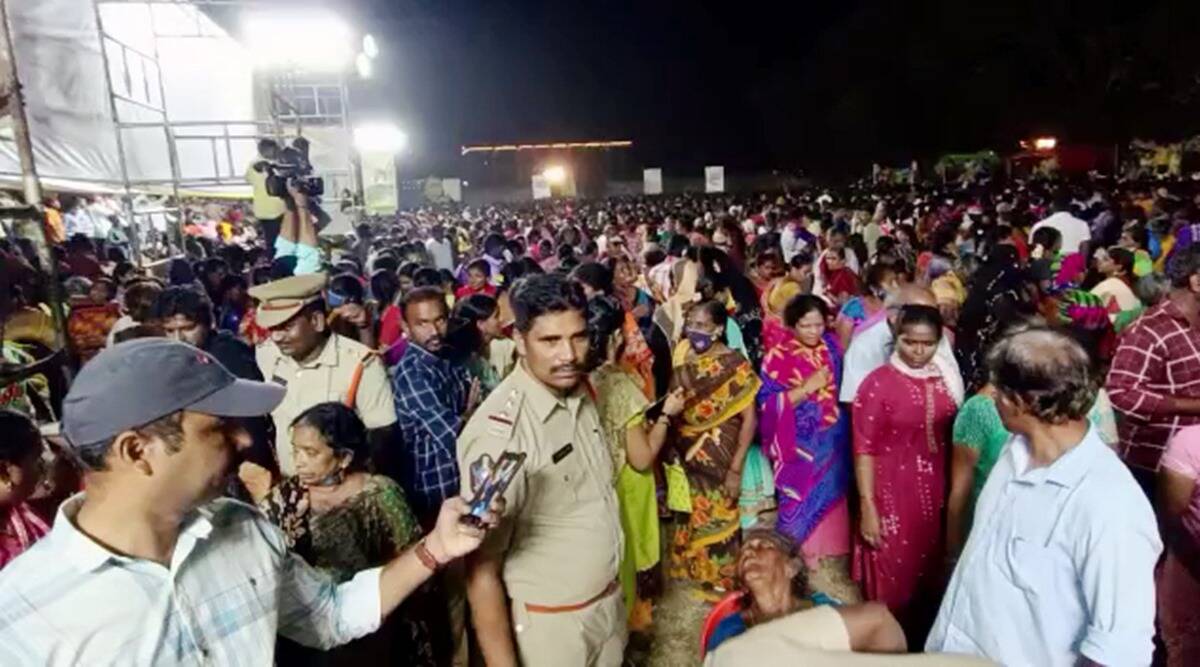 ‘Thought we might gather sarees and go residence comfortable’: Relative of lady killed in stampede at Chandrababu Naidu’s occasion