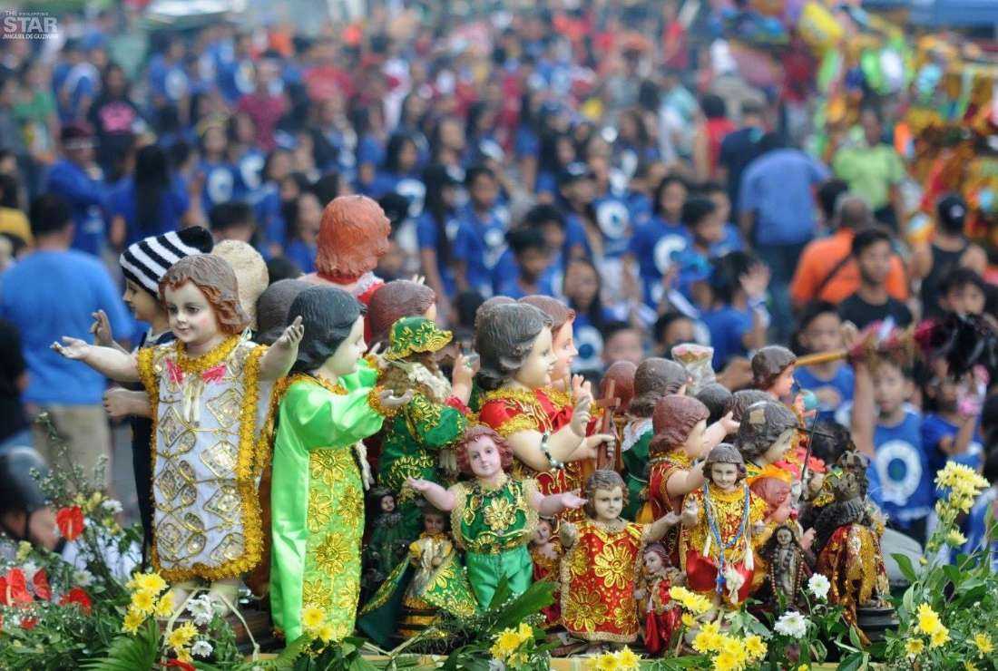 Hundreds attend Santo Niño competition in Philippines