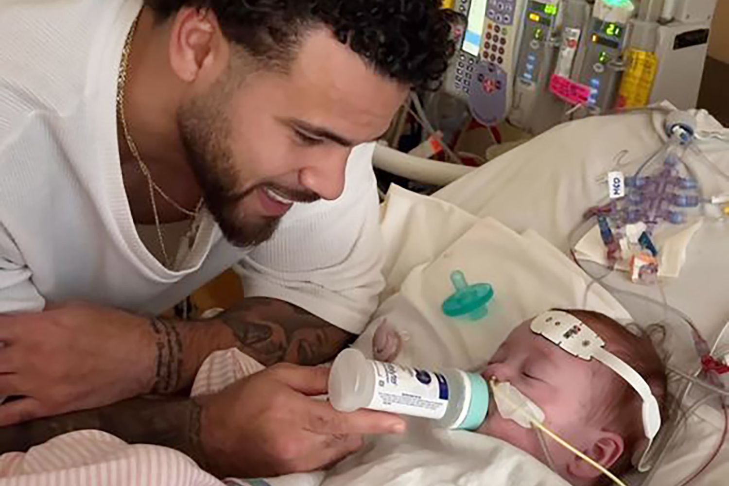 Cory Wharton Reveals Child Daughter Is Off a Ventilator After Surgical procedure