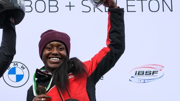 Cynthia Appiah slides to World Cup monobob bronze in Germany