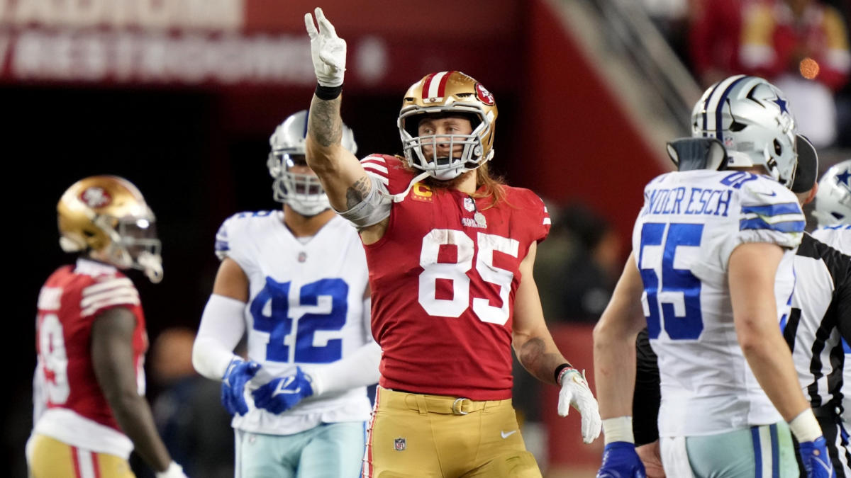 Why George Kittle maintains fun-loving character throughout tense NFL video games