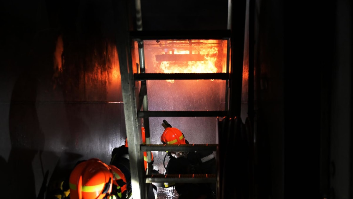 Combating flames, taking checks: What trainees bear as a part of SCDF’s Firefighter Course