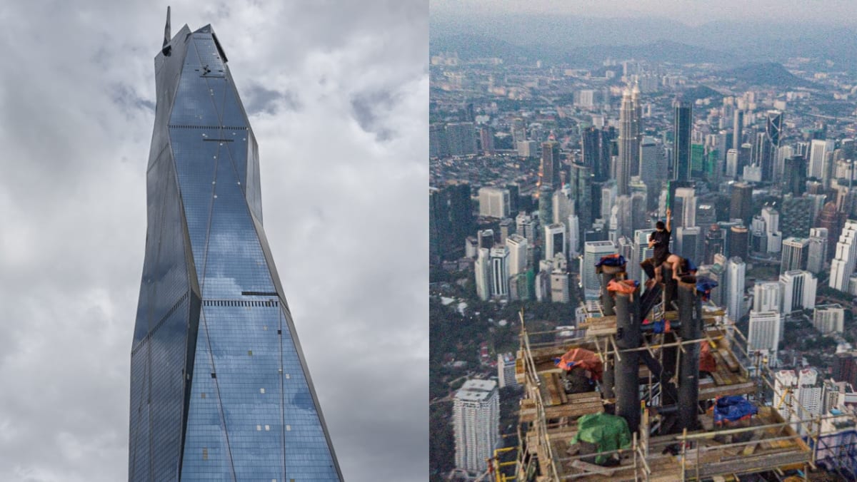 ‘I can stay with it’: Malaysian who claims to be first to scale Merdeka 118 tower brushes off criticism