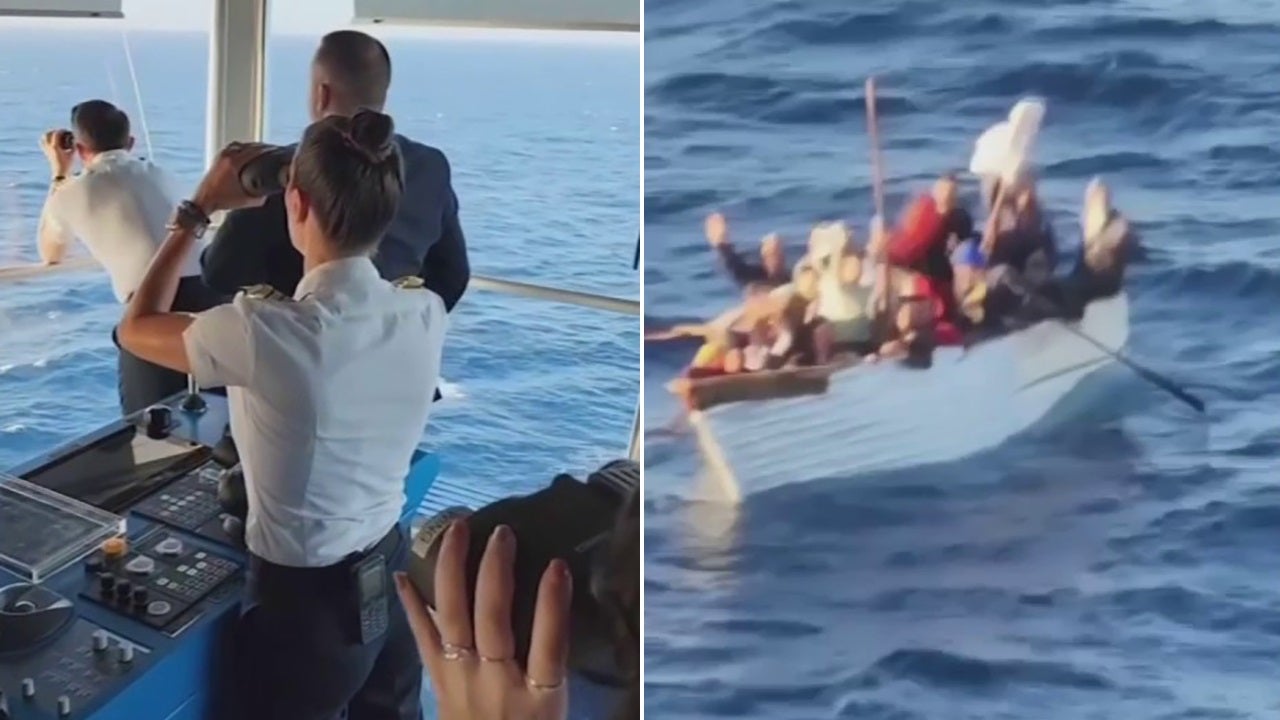 Carnival, Celeb cruise crews rescue dozens of migrants drifting in small boats off Florida, movies present