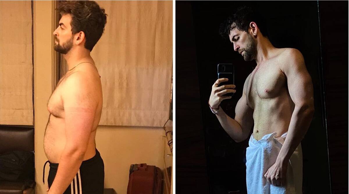 Neil Nitin Mukesh shares photos of his ‘troublesome’ weight reduction transformation