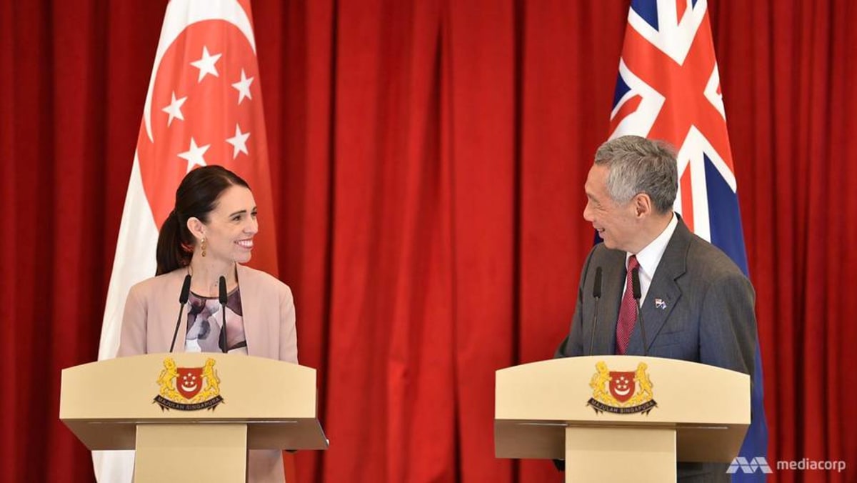 Departing New Zealand PM Jacinda Ardern a ‘steadfast buddy’ to Singapore, says PM Lee