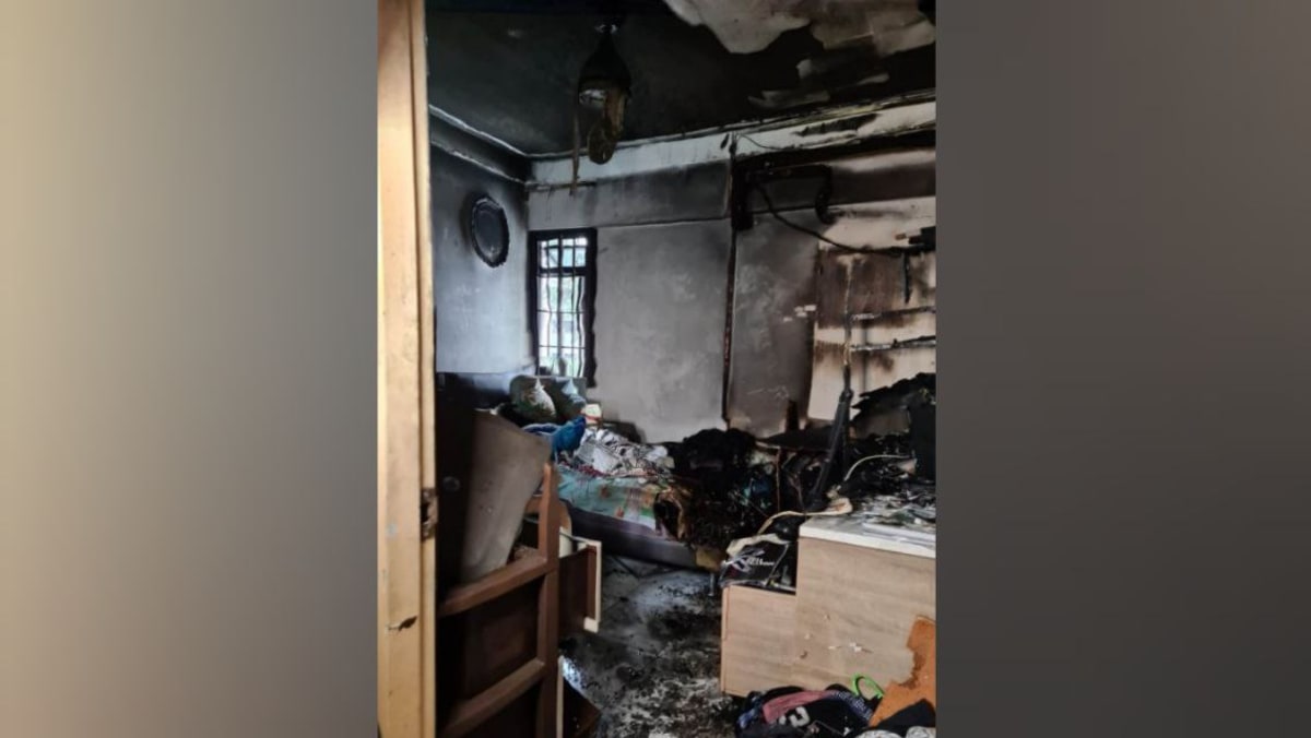 Residents evacuated after fireplace breaks out at Bedok Reservoir View