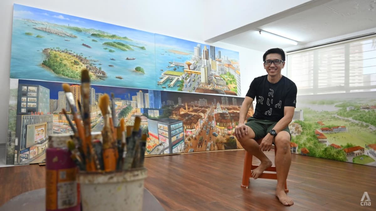 ‘I paint from creativeness’: Singapore artist Yip Yew Chong on ‘marathon’ portray that took 1.5 years