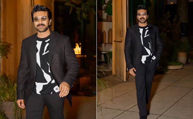 Forward Of Golden Globe Awards, Ram Charan Attends A Celebration In Los Angeles. See Pics