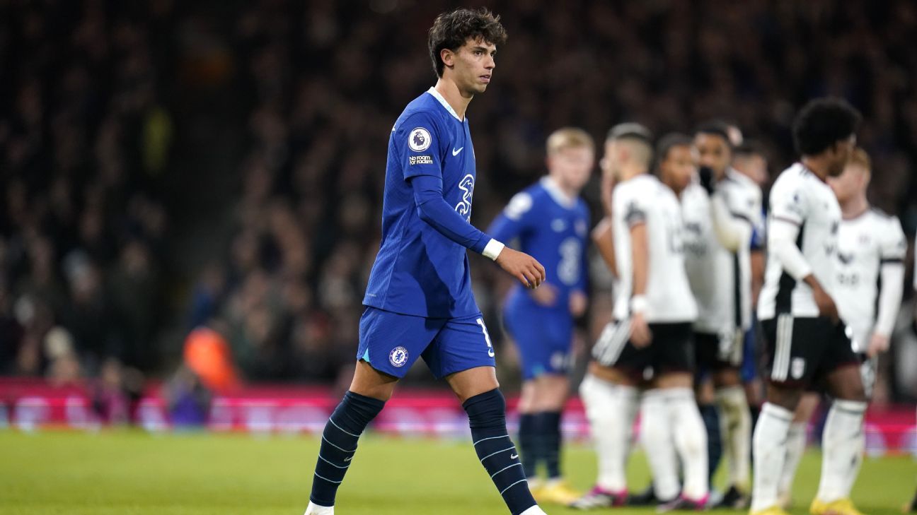 Joao Felix’s debut marred by crimson card in Chelsea loss to Fulham