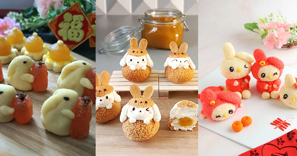 S’pore residence bakers go hopping mad with lovable rabbit-themed CNY bakes – Mothership.SG