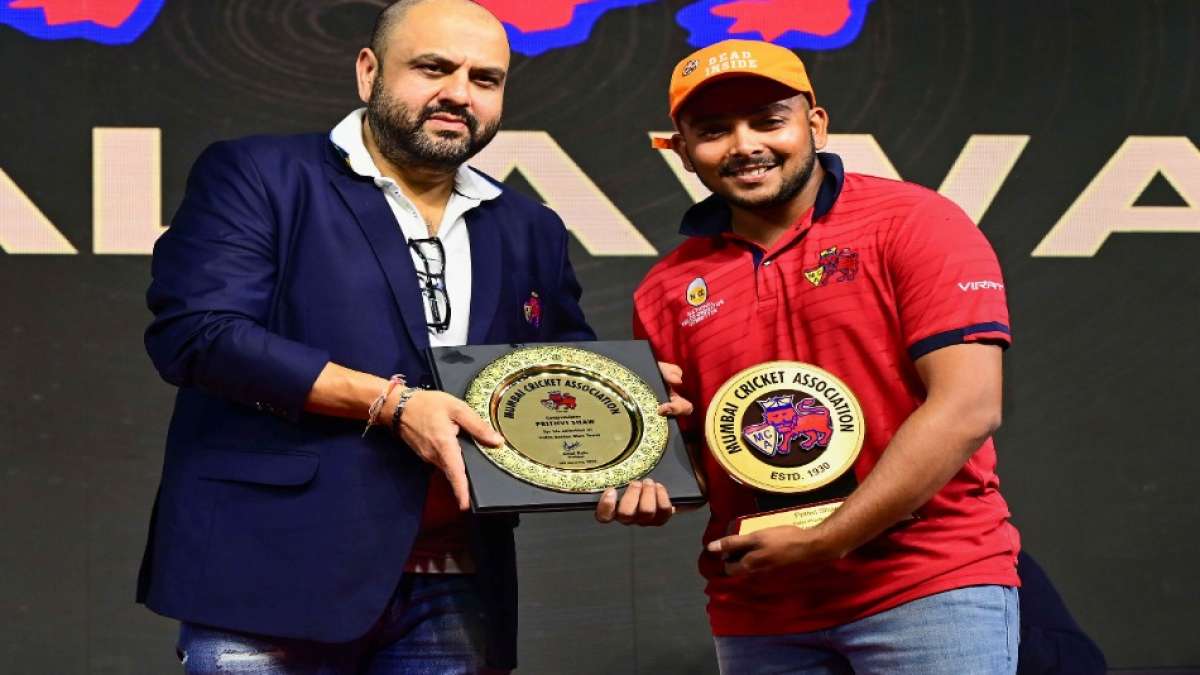 Prithvi Shaw, Sarfaraz Khan baggage fourteen awards within the MCA Awards ceremony