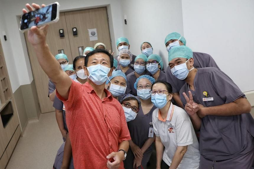 Previous 12 months was robust for healthcare staff, coping with three Covid-19 waves: Ong Ye Kung