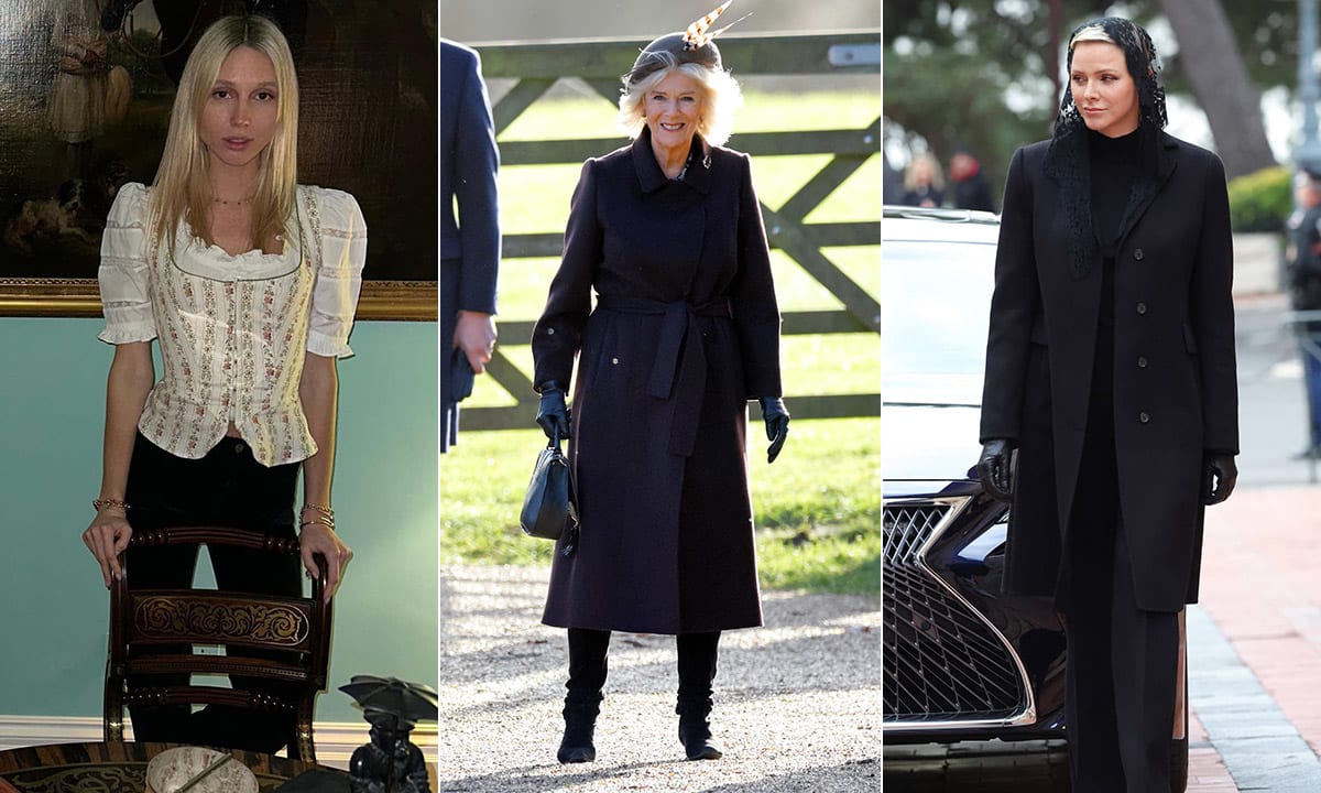 Royal Type Watch: From Princess Charlene’s gothic veil to Princess Olympia’s slinky catsuit