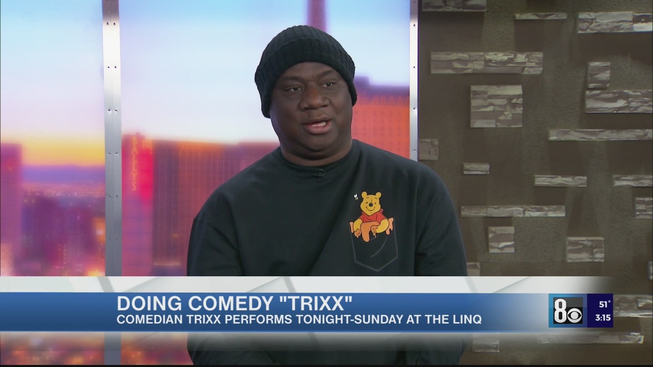 Doing Comedy “Trixx” – KLAS – 8 Information Now