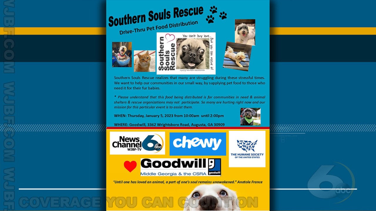 Southern Souls Rescue wants volunteers for pet meals distribution drive