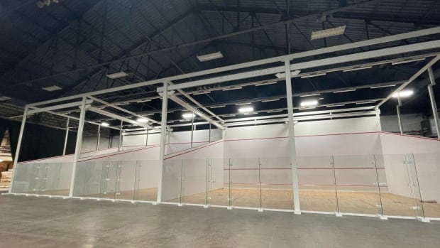 Canada Winter Video games squash courts prepared for play, then a brand new dwelling