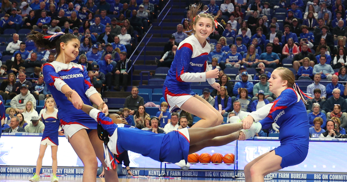 WATCH: The Firecrackers bounce rope crew’s halftime leisure in Rupp Enviornment