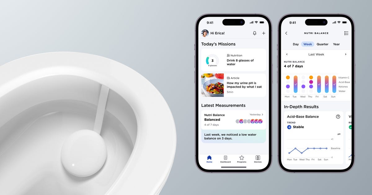 Withings’ Rest room Sensor Scans Your Pee to Measure Your Well being