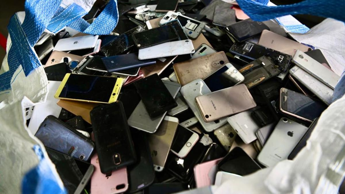 What occurs to your previous cell phones after you set them in e-waste bins