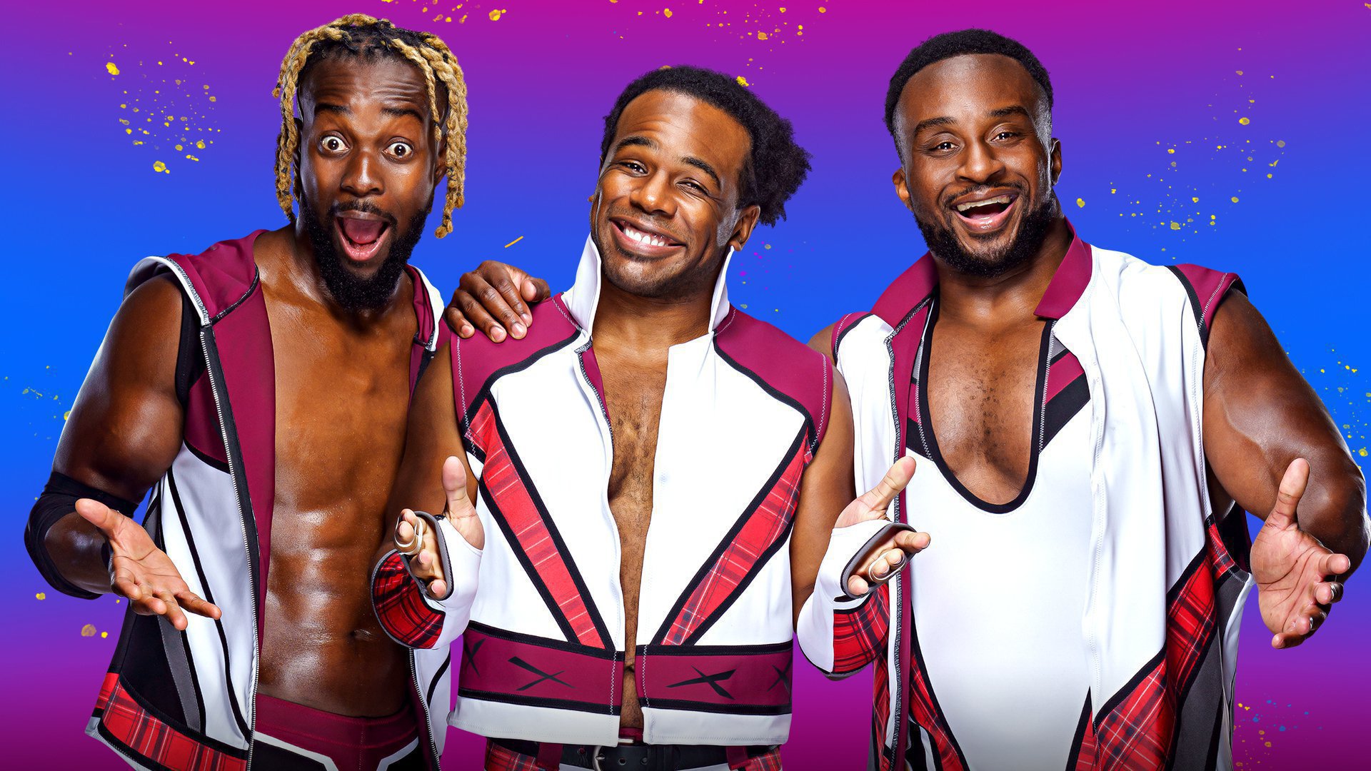 WWE’s The New Day speak video video games, and bonding on the street