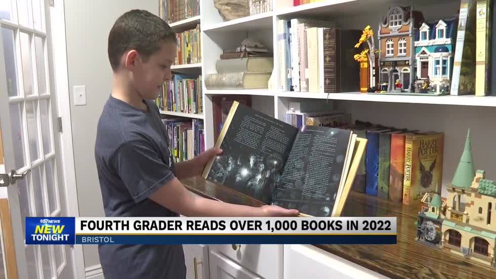 Native nine-year-old reads over 1,000 books in 2022