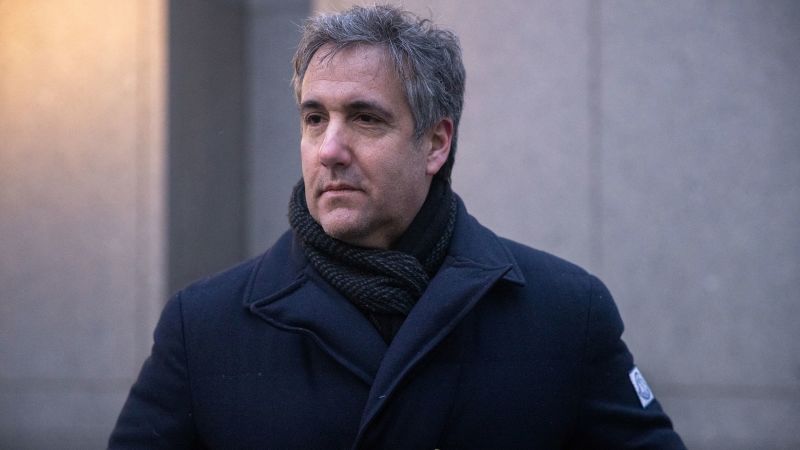 Michael Cohen says he handed over telephones to Manhattan DA