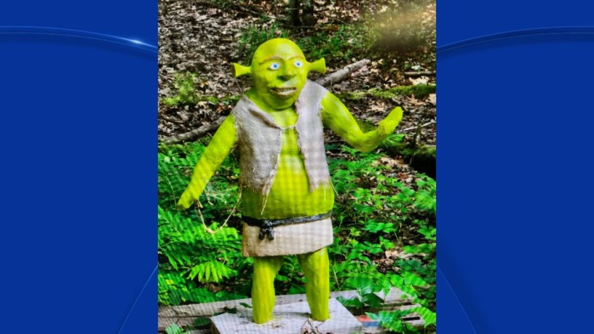 Shrek Sculpture Lacking from Dwelling in Hatfield, Massachusetts – NBC Boston