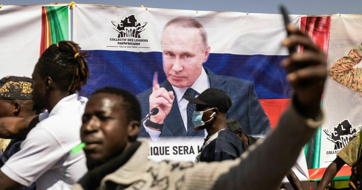 A professional-Russian social media marketing campaign is attempting to affect politics in Africa