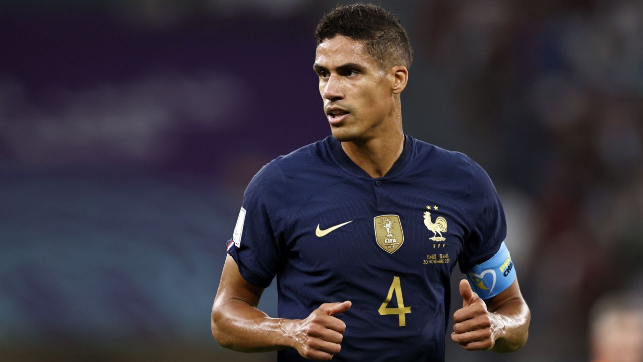 France’s Raphael Varane retires from worldwide soccer