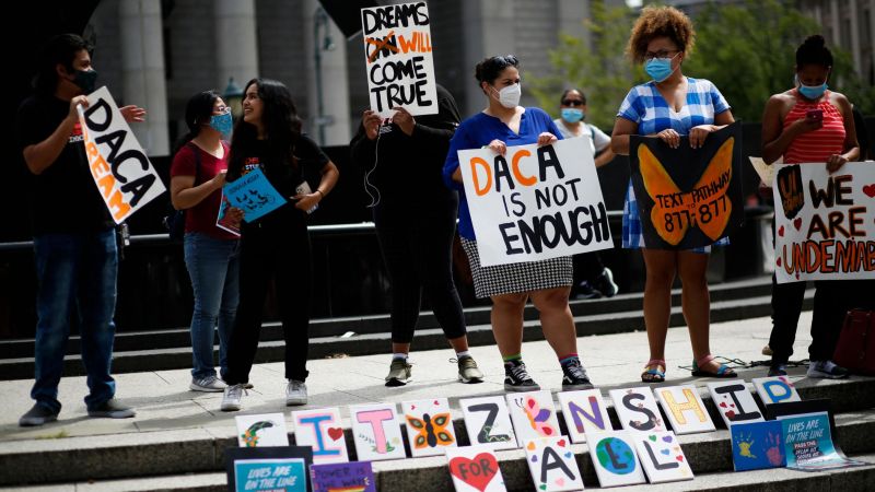 9 Republican-led states ask decide to dam DACA program